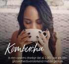 Komboecha is een oosters drankje dat al eeuwenlang als een gezondheidsversterkend middel gebruikt wordt. Het wordt vaak "paddenstoel thee" genoemd,